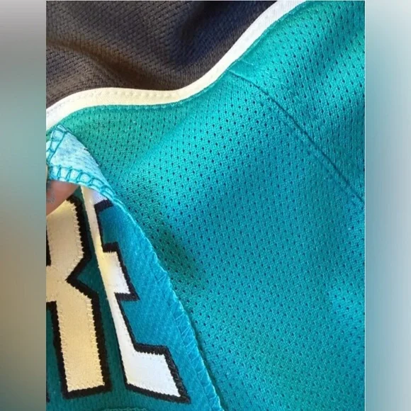 Reebok Teal and Black San Jose Sharks ‘Logan Couture’ Jersey